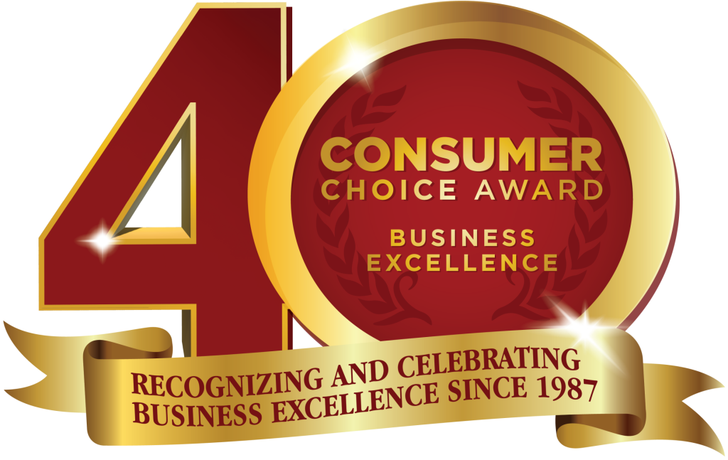 Consumer Choice Award 40th Anniversary Logo